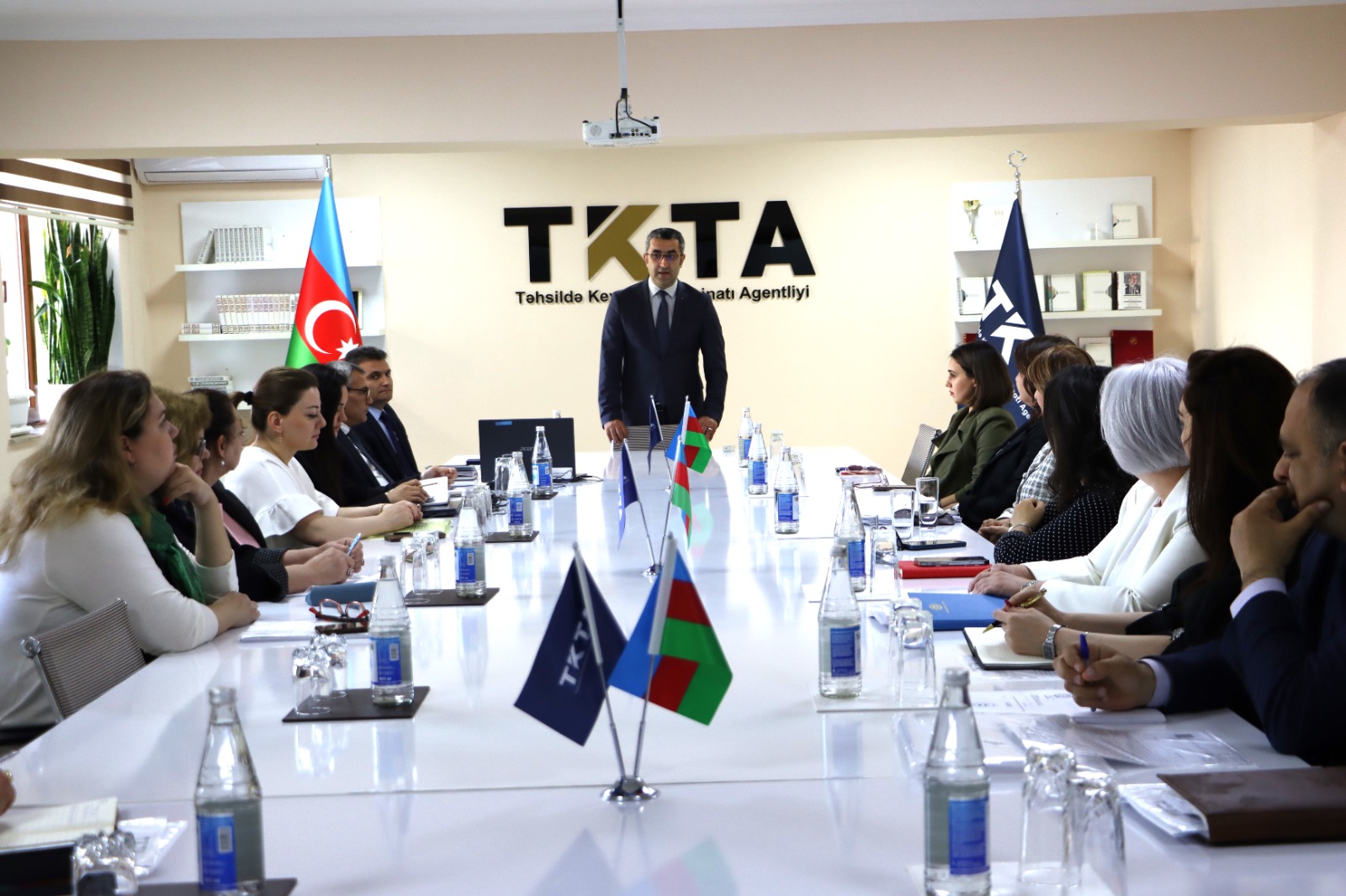 TKTA-da Akkreditasiya komissiyaları ilə görüş keçirilib