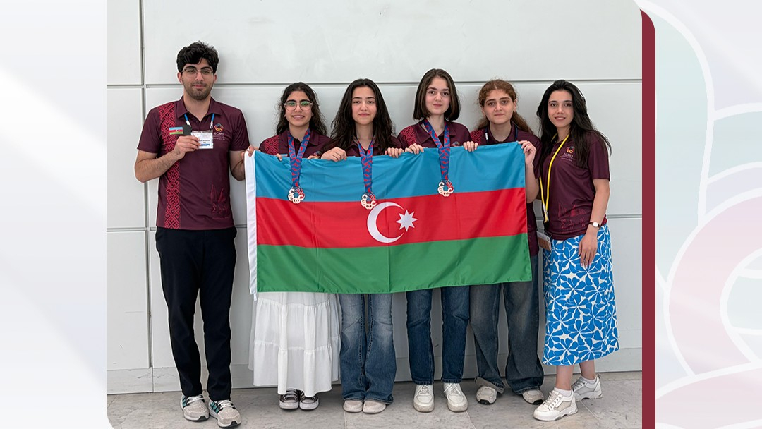 Məktəbli qızlarımız Avropa Qızlar Riyaziyyat Olimpiadasında 3 medal qazanıblar