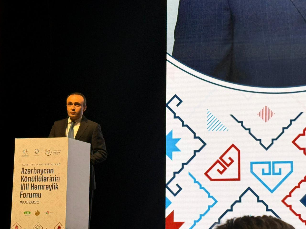 Azərbaycanda könüllülük uzun əsrlərə söykənən ənənədir - PA rəsmisi