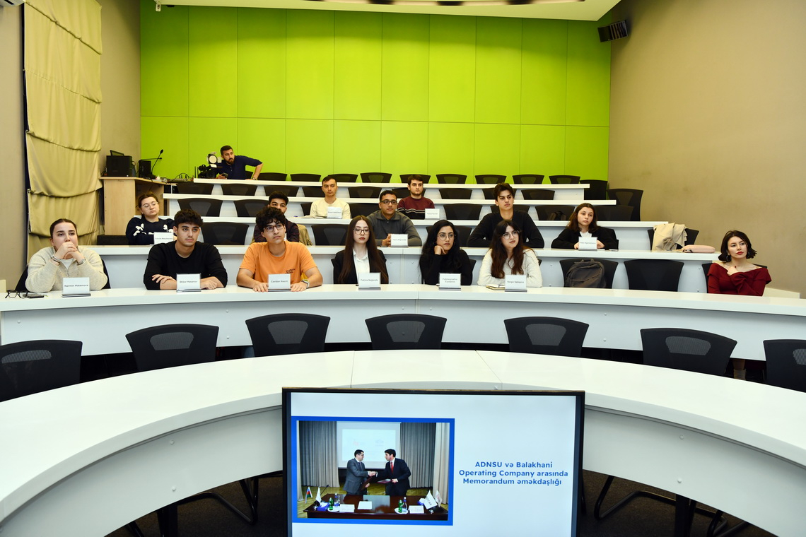 ADNSU sənaye tərəfdaşları ilə tələbələrin bacarıqlarını artırır