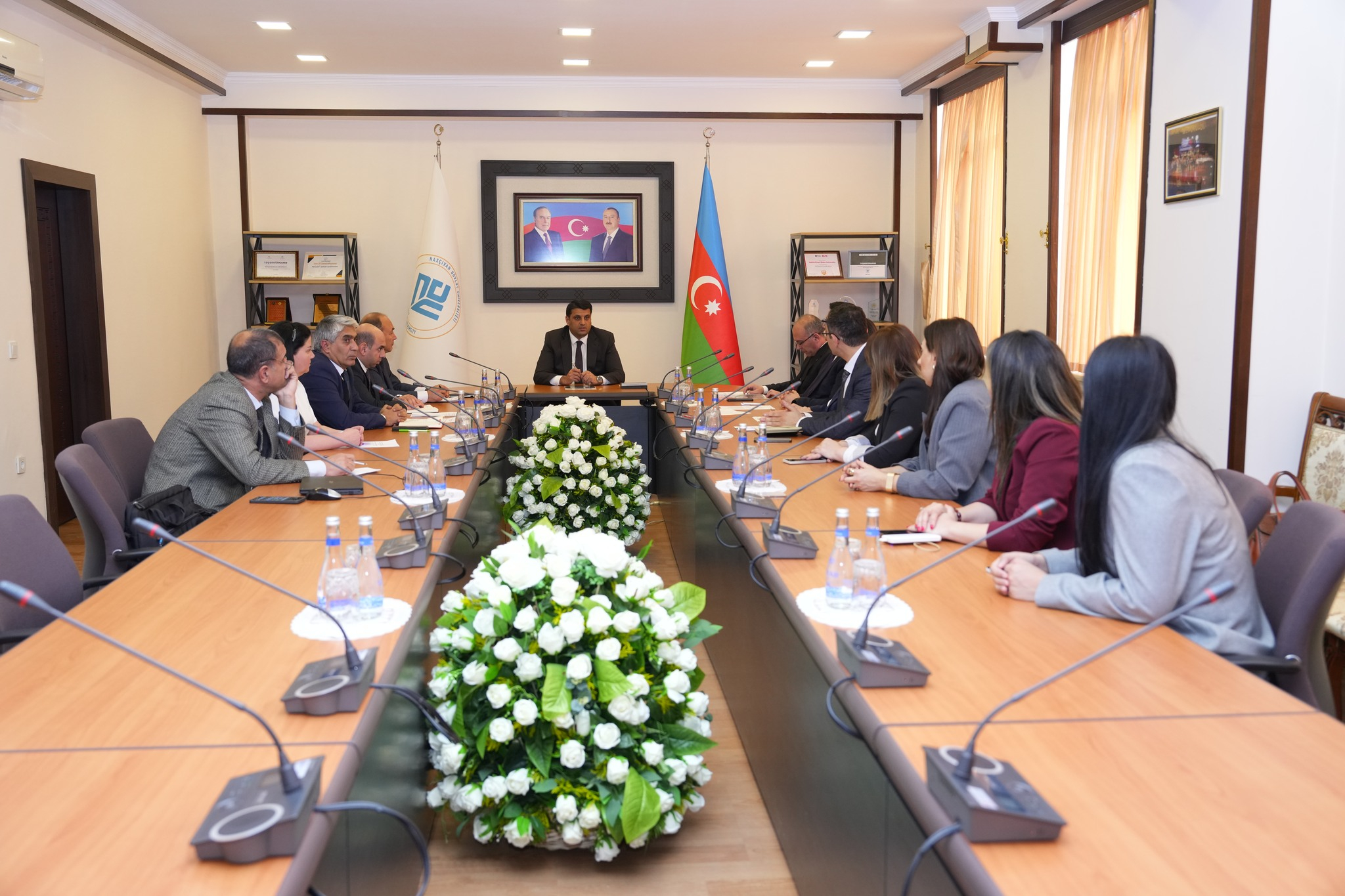 NDU-da MDU-nun nümayəndələri ilə görüş olub