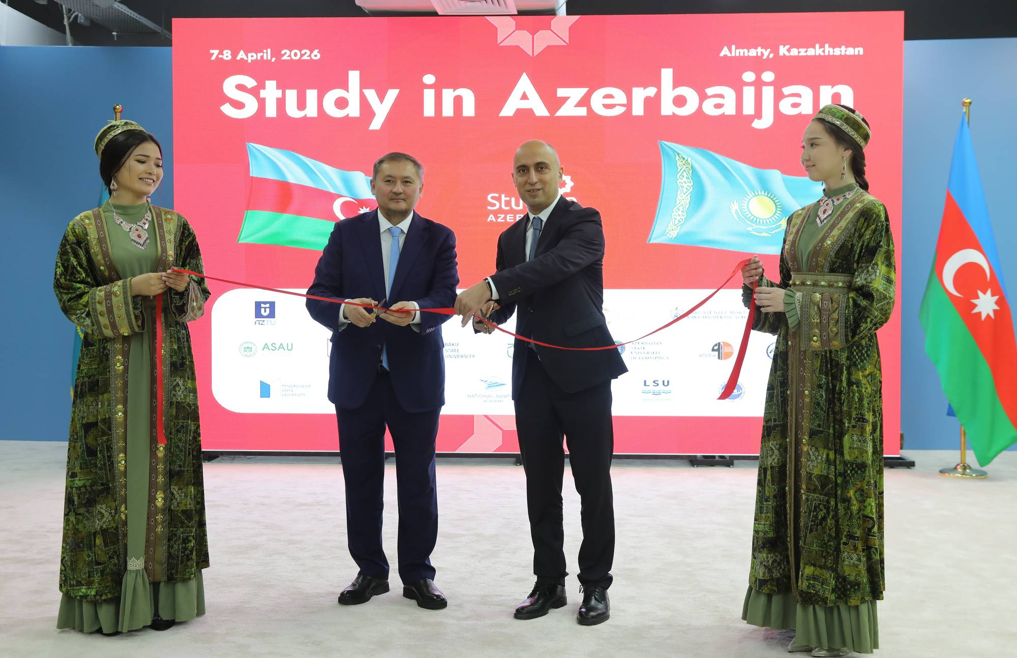 Qazaxıstanda “Study in Azerbaijan” təhsil sərgisinin açılışı baş tutub