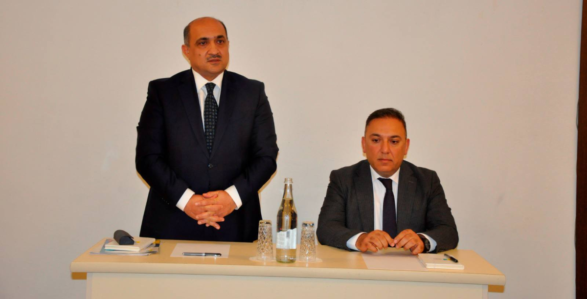 MDU-nun yeni rektoru kollektivə təqdim edilib