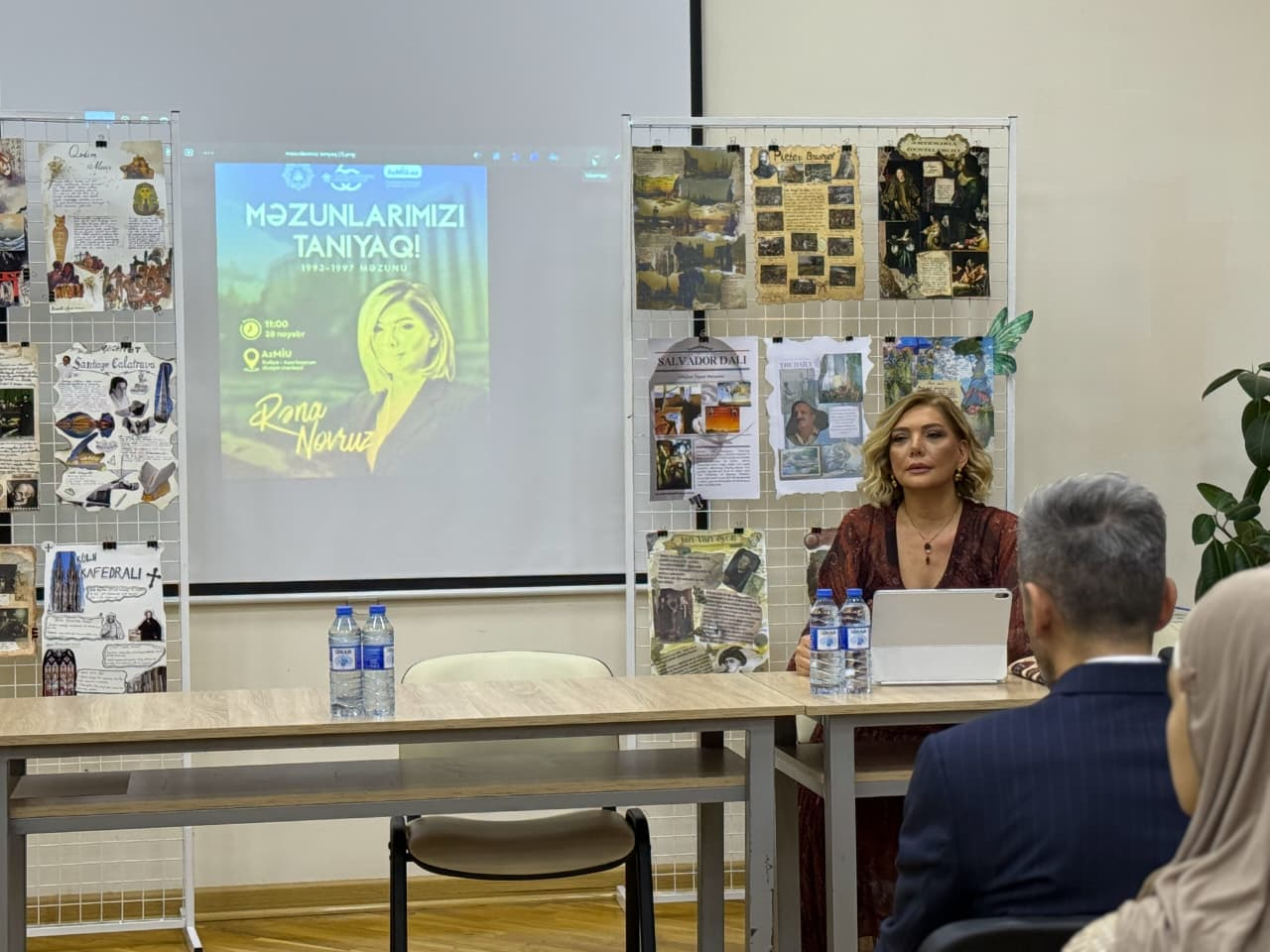 AzMİU-da tanınmış memar ilə “Əsrə bərabər 50 il” adlı görüş baş tutub