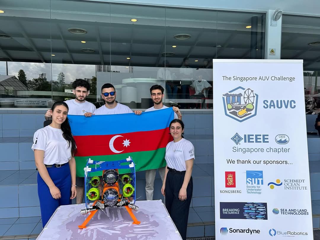 “STEAM Azərbaycan” komandası beynəlxalq yarışda iştirak ediblər
