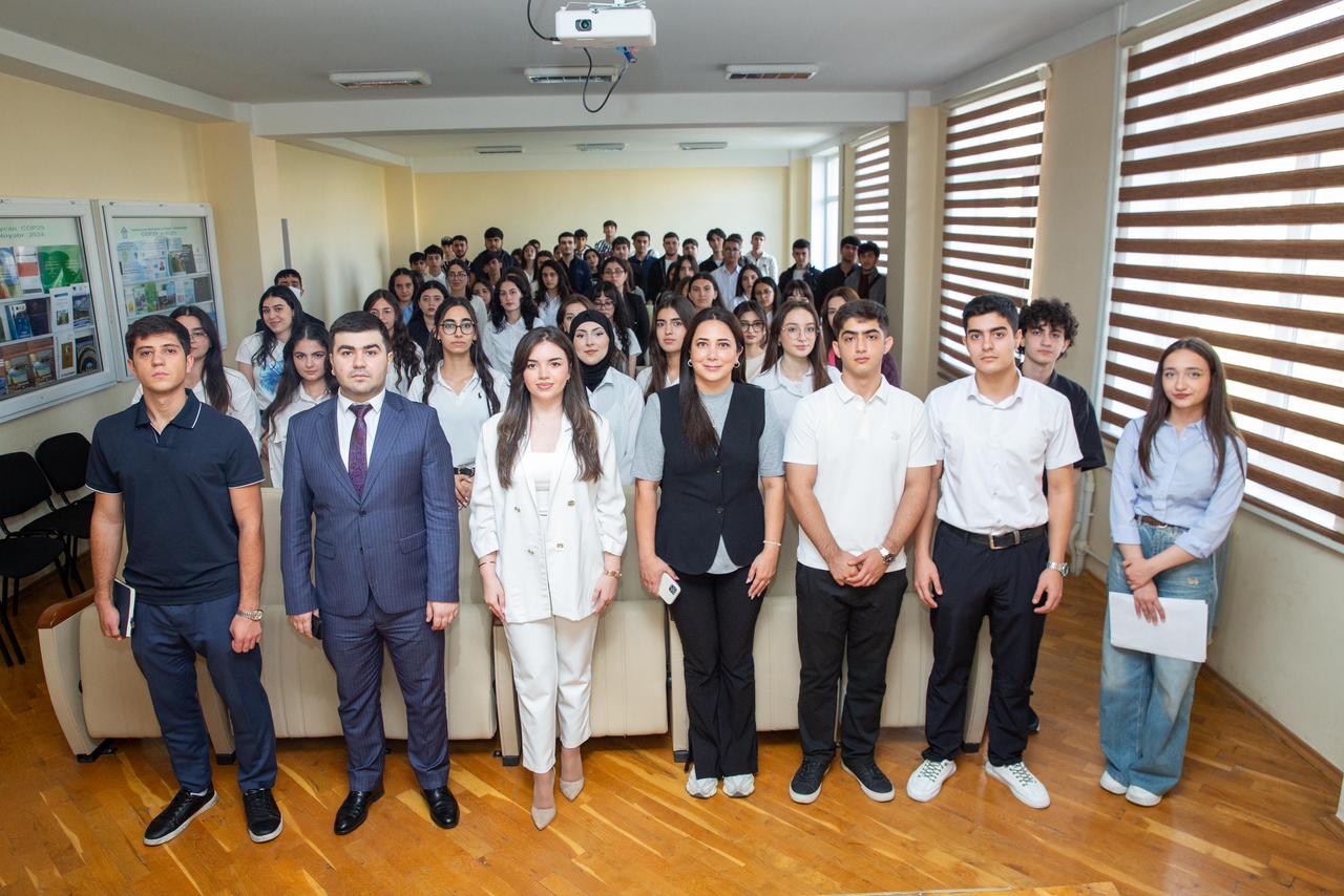 AzMİU-da “Ağıllı şəhər texnologiyaları” adlı təlim keçirilib