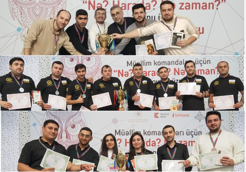 “Bir sual bizi çempionluqdan kənar edə bilərdi” – Qaliblərlə söhbət