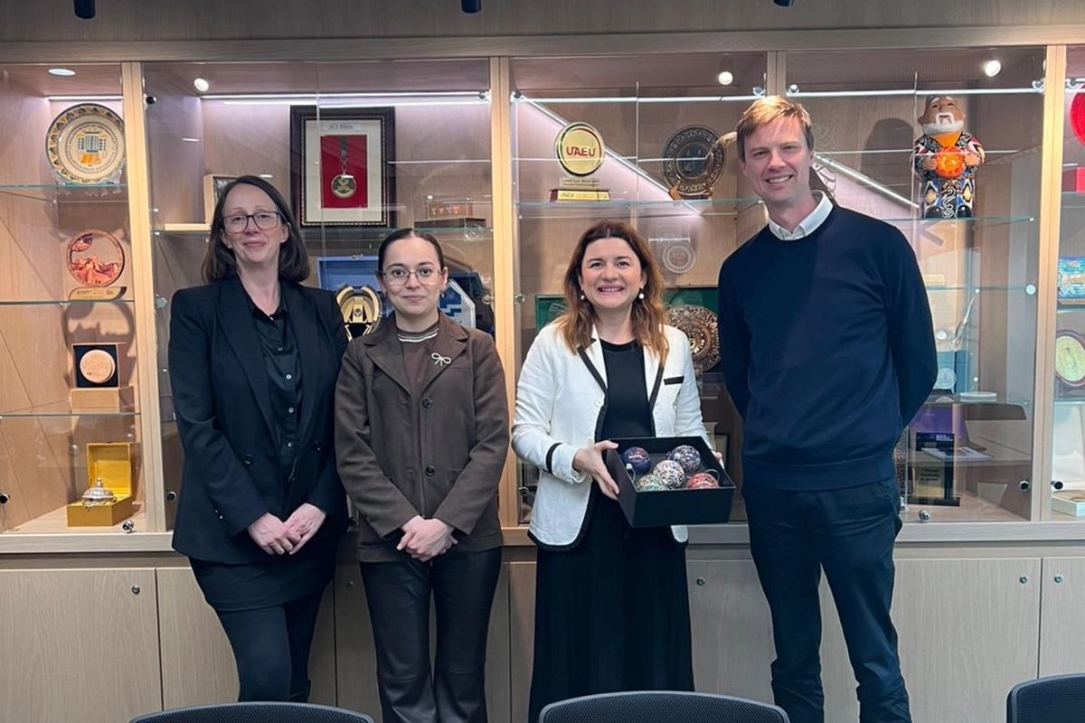 EATDA-nın direktoru THE təşkilatının rəhbər heyəti ilə görüşüb