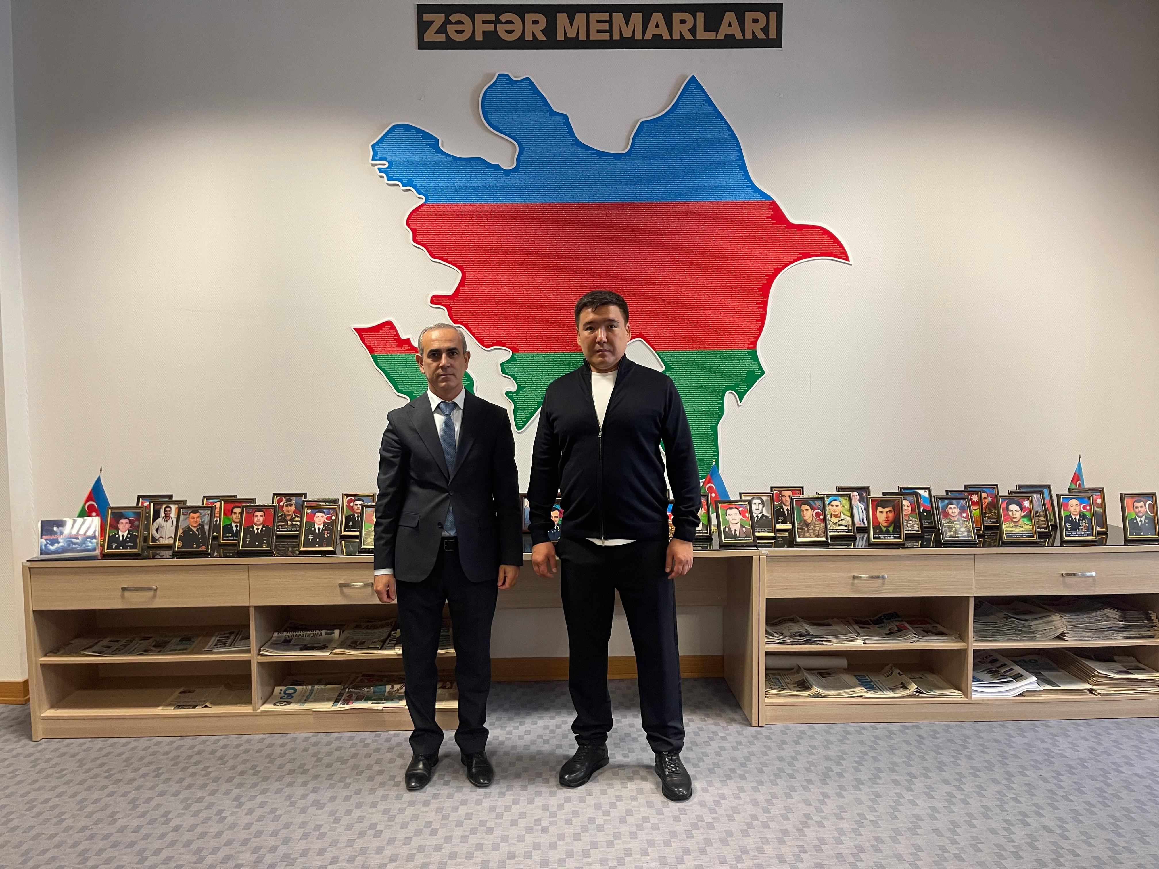 Almatı şəhərinin MKS-nin direktor müavini MEK-in qonağı olub