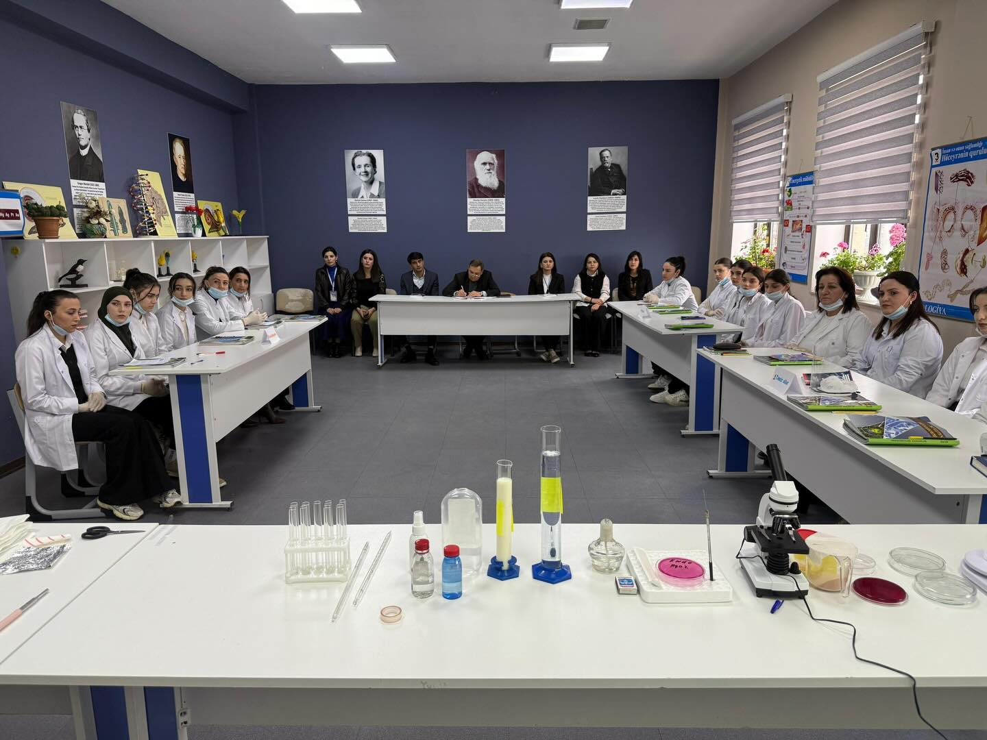 Qəbələ Dövlət Peşə Təhsil Mərkəzində "açıq dərs" keçirilib