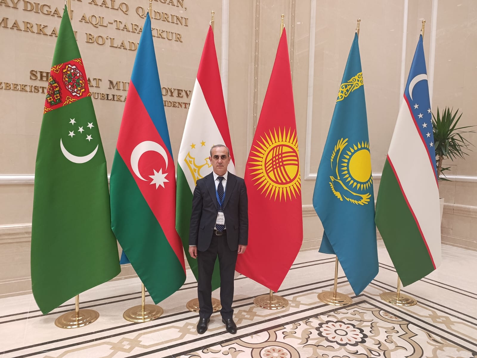 MEK-in direktoru Hüseyn Hüseynov Özbəkistanda keçirilən beynəlxalq konqresdə çıxış edib