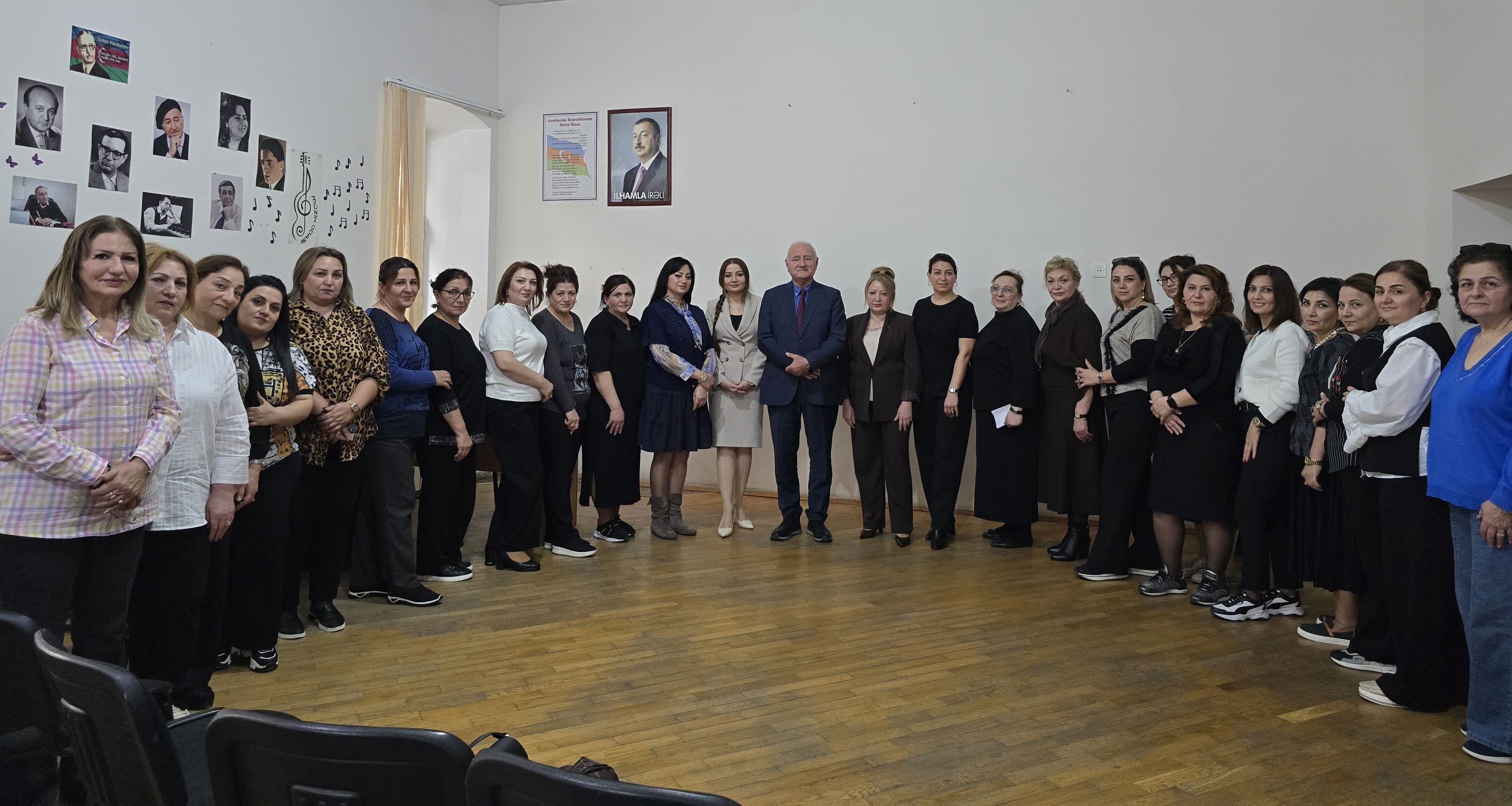 268 nömrəli məktəbdə yeni layihənin açılış mərasimi baş tutub