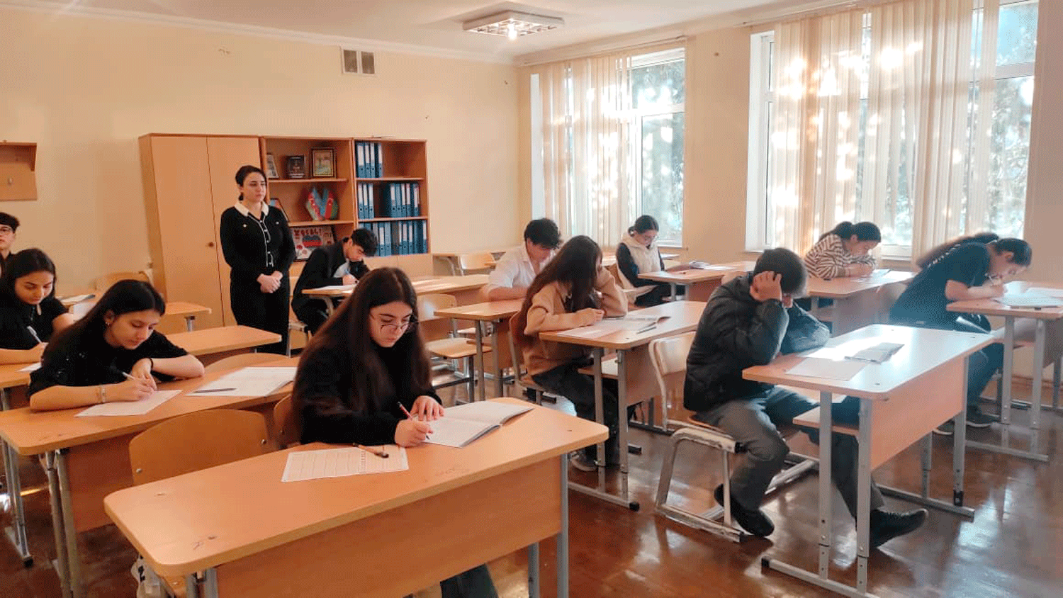 Tam orta məktəb layihəsi çərçivəsində monitorinq keçirilib