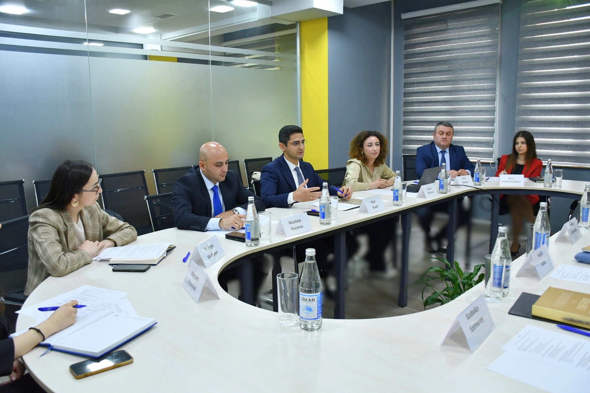 Macarıstanın Con fon Neyman Universitetinin nümayəndələri ilə görüş keçirilib