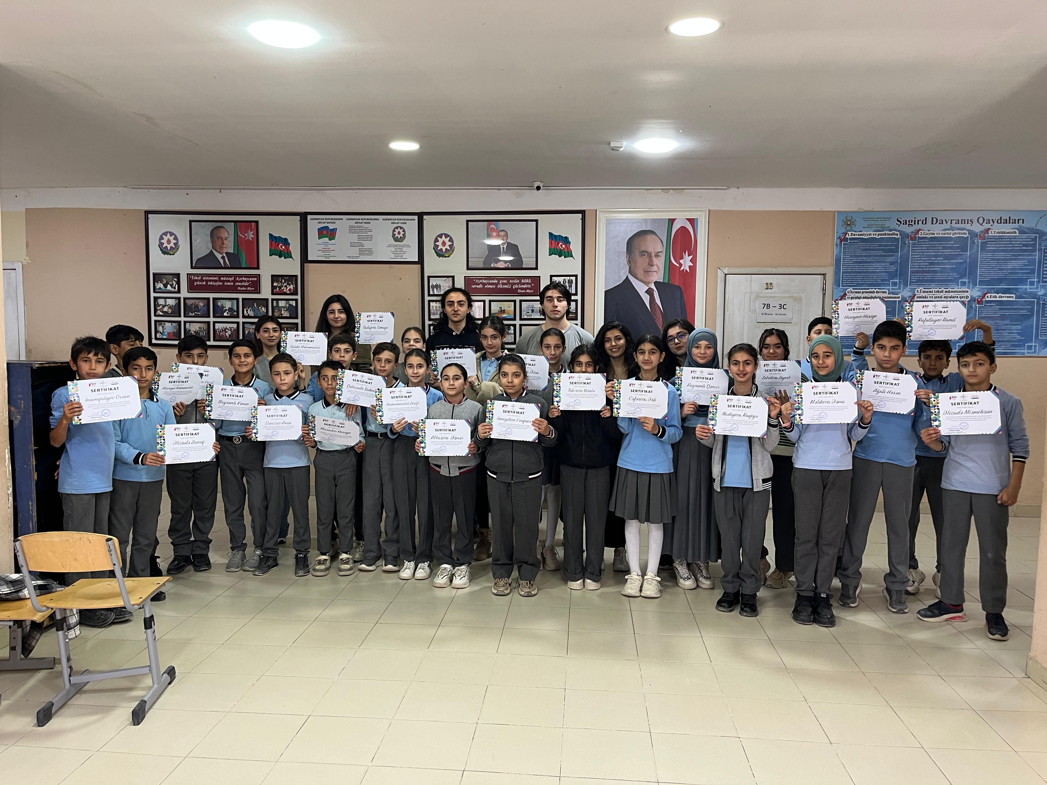 ADA Universitetinin tələbələrinin təşəbbüsü ilə interaktiv təlimlər keçirilib