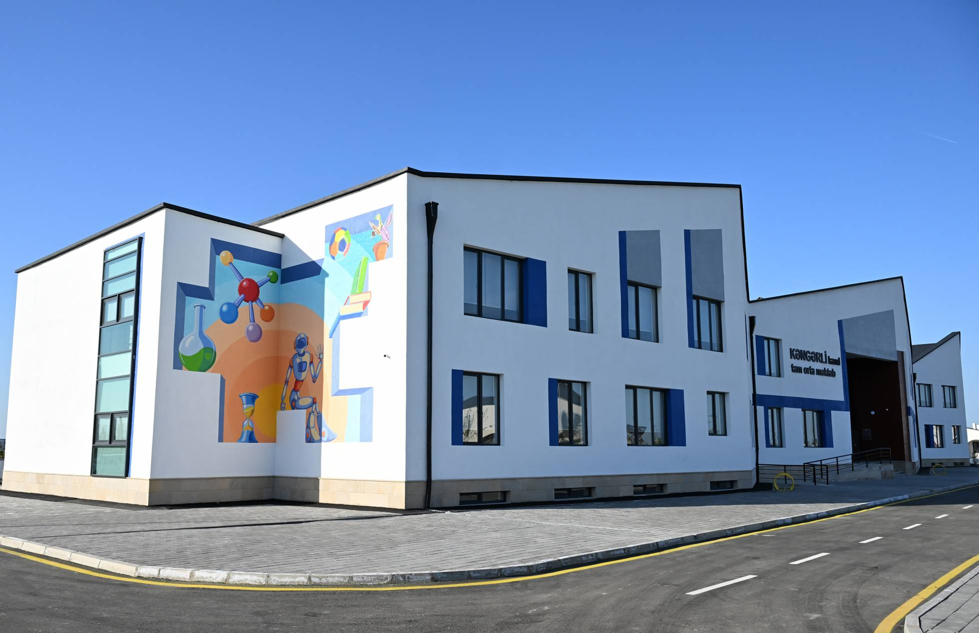 Ağdam Şəhəri Günündə Kəngərli kənd məktəbində - Reportaj