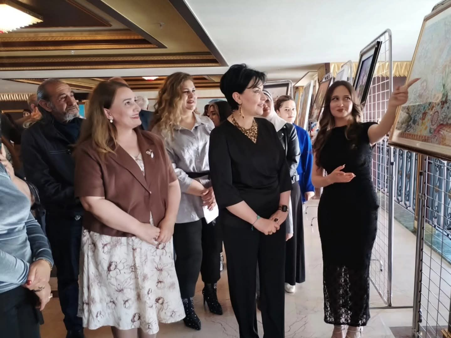 Naxçıvan Musiqi Kollecinin tələbəsinin fərdi sərgisi keçirilib