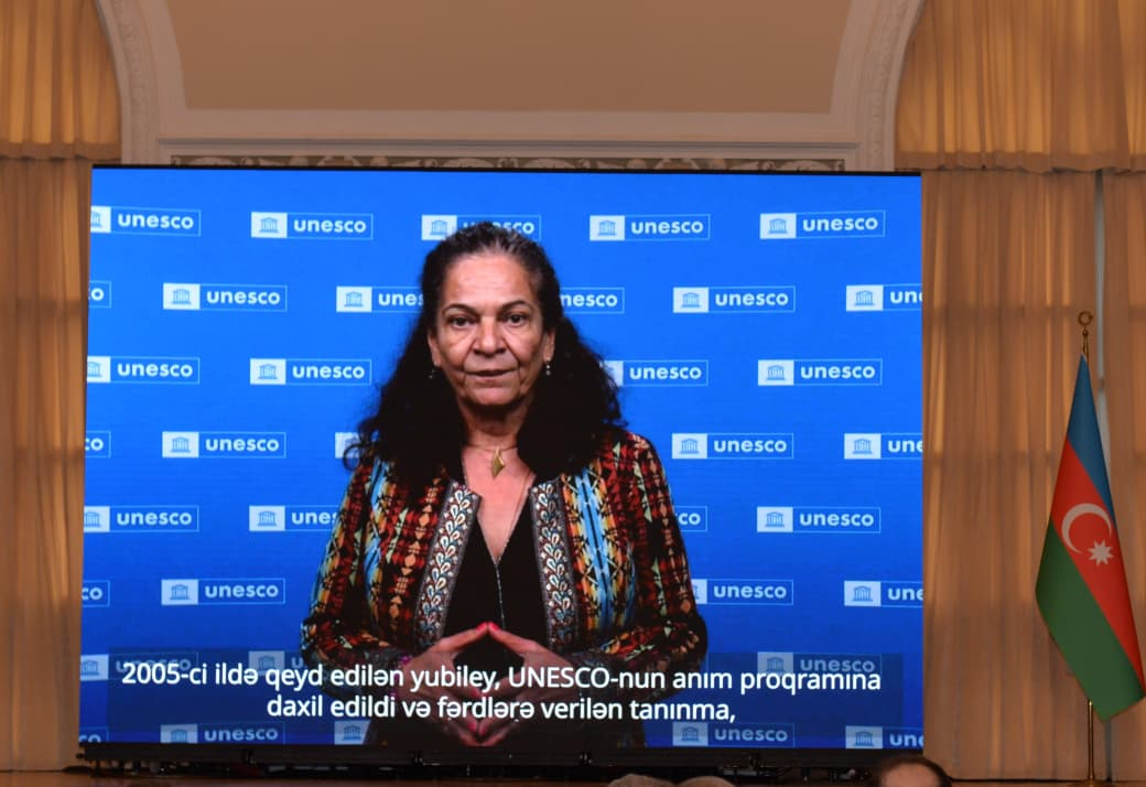 UNESCO Yusif Məmmədəliyevin elmi irsini yüksək qiymətləndirir - Lidiya Brito