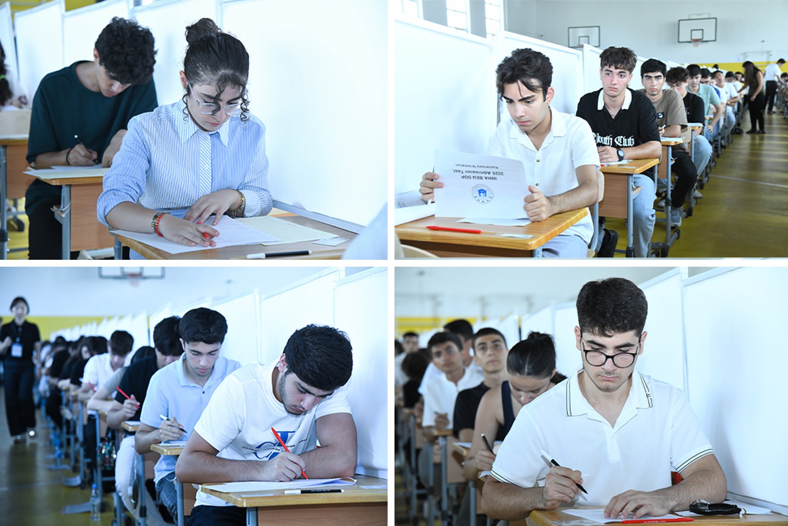 BMU-İNHA İDP-yə qəbul üçün daxili imtahanlar keçirilib