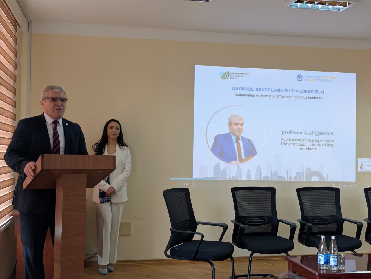 AzMİU-da “Dayanıqlı şəhərlərin su təhlükəsizliyi” mövzusunda konfrans keçirilib