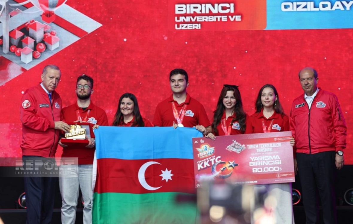 Azərbaycan komandası TEKNOFEST-də birinci yer tutub